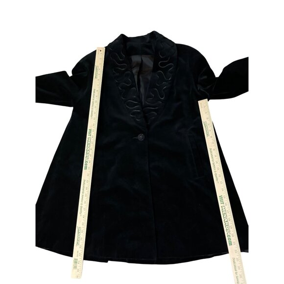 Vintage de Ball Velvet Coat Womens S Used Lined - Picture 12 of 15